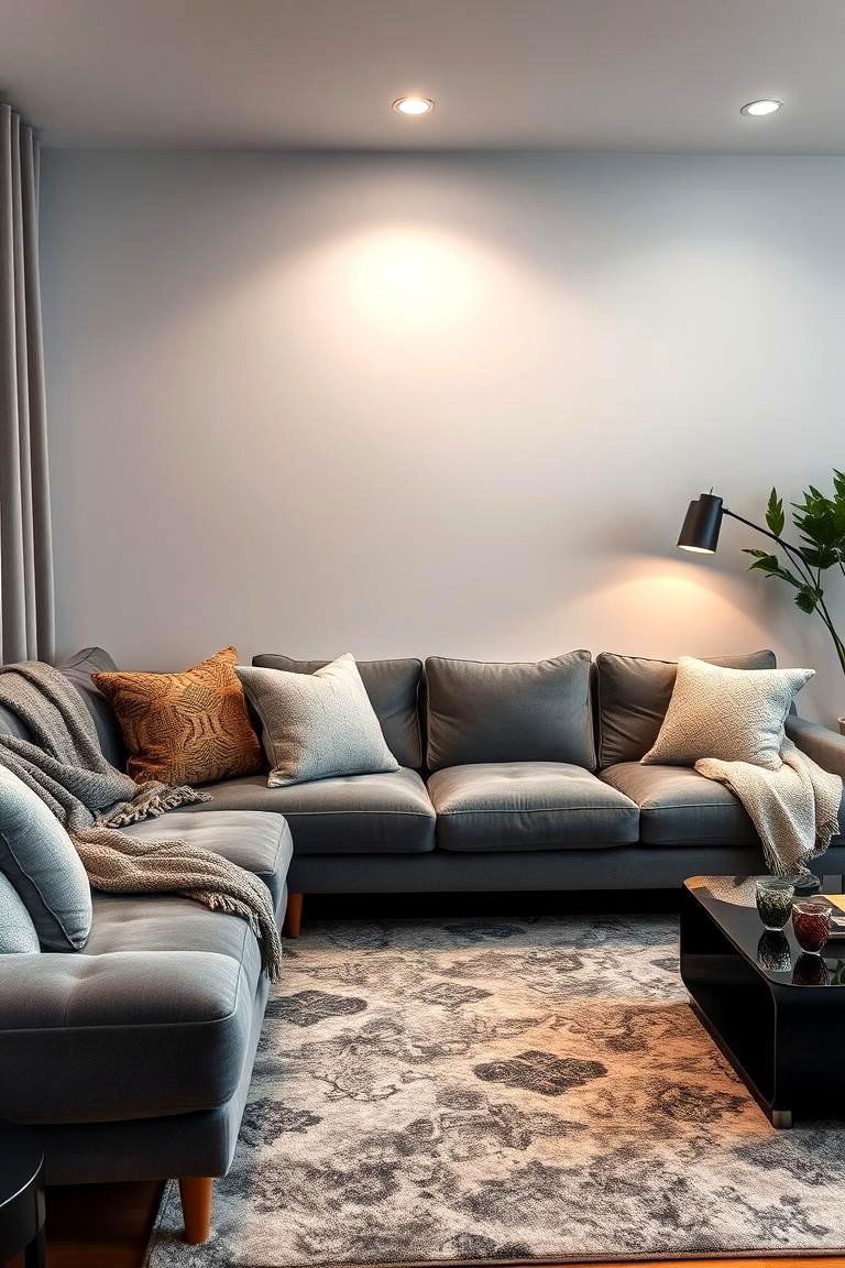 Cozy Lounge Area - 24 Bachelor Room Ideas