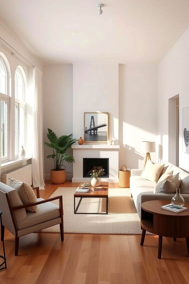 Cozy Minimalist Parlor - 24 Parlor Room Ideas