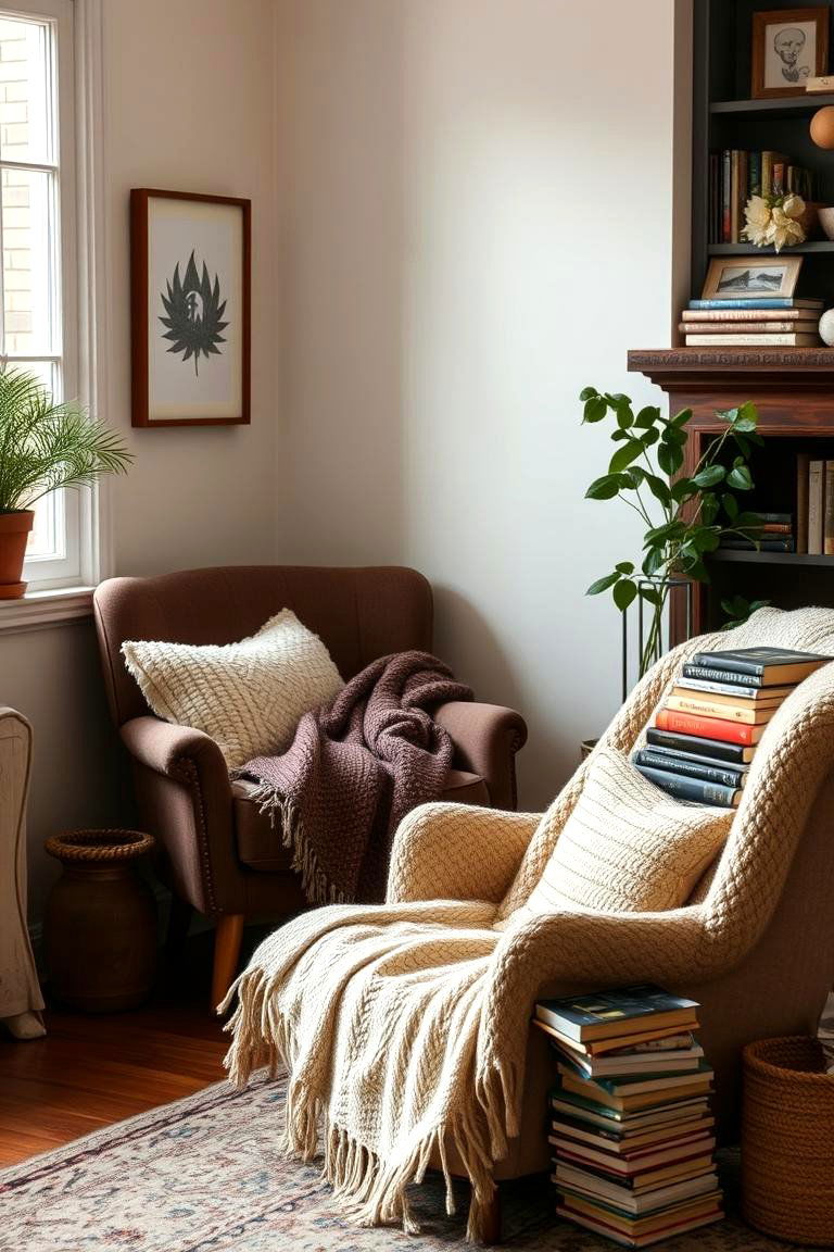Cozy Nooks - 24 Eclectic Living Room Ideas