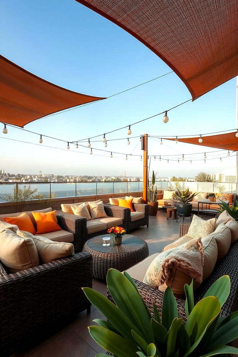 Cozy Outdoor Seating Arrangement - 24 Patio Decor Ideas