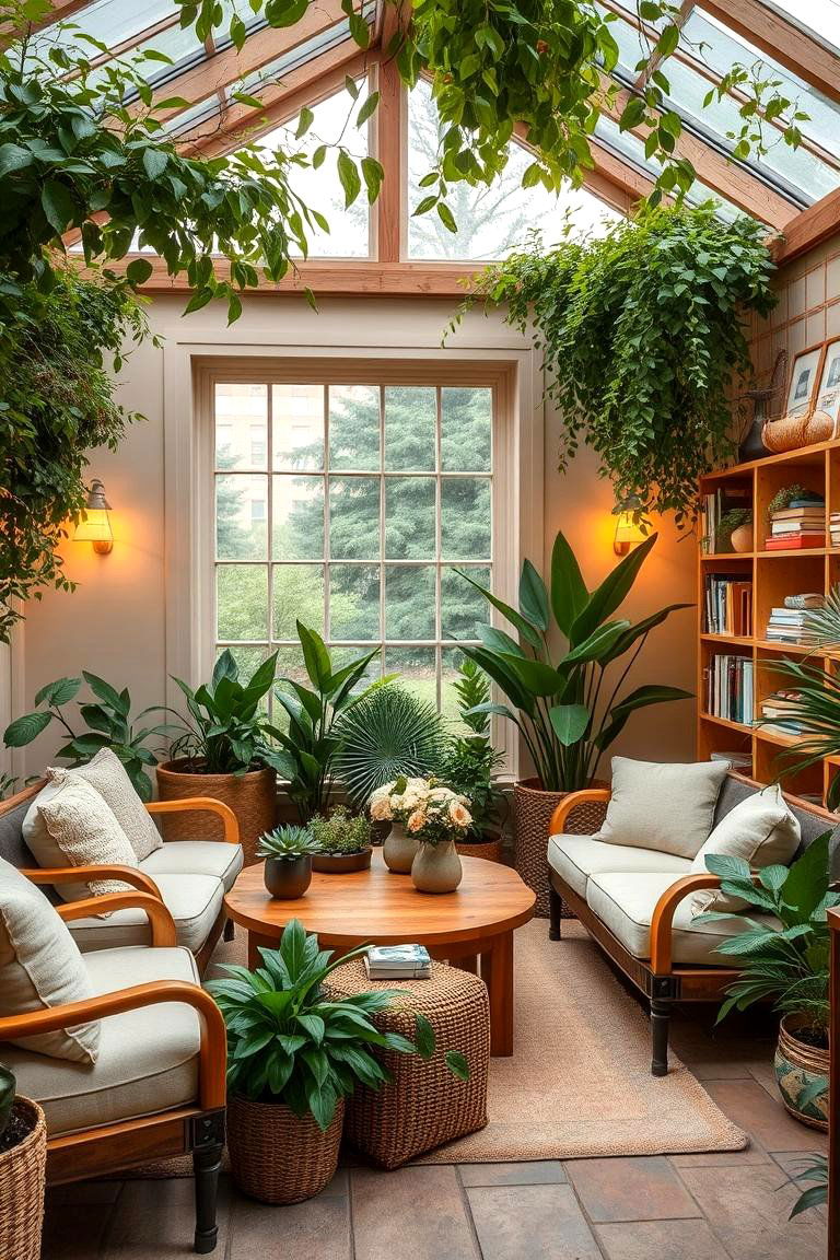 Cozy Reading Garden Room - 24 Garden Room Ideas