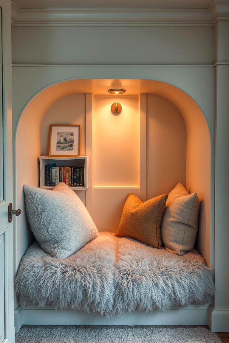 Cozy Reading Nook - 24 Cottagecore Interior Design Ideas
