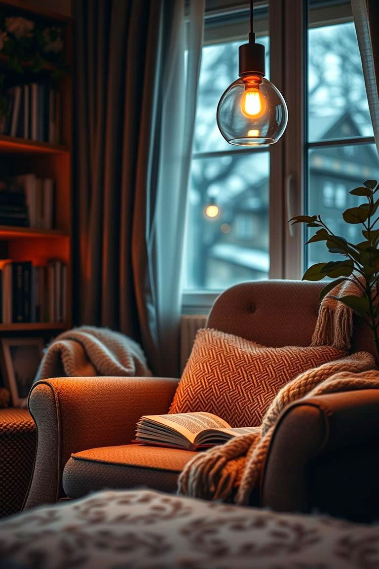Cozy Reading Nook - 24 Cottage Bedroom Ideas