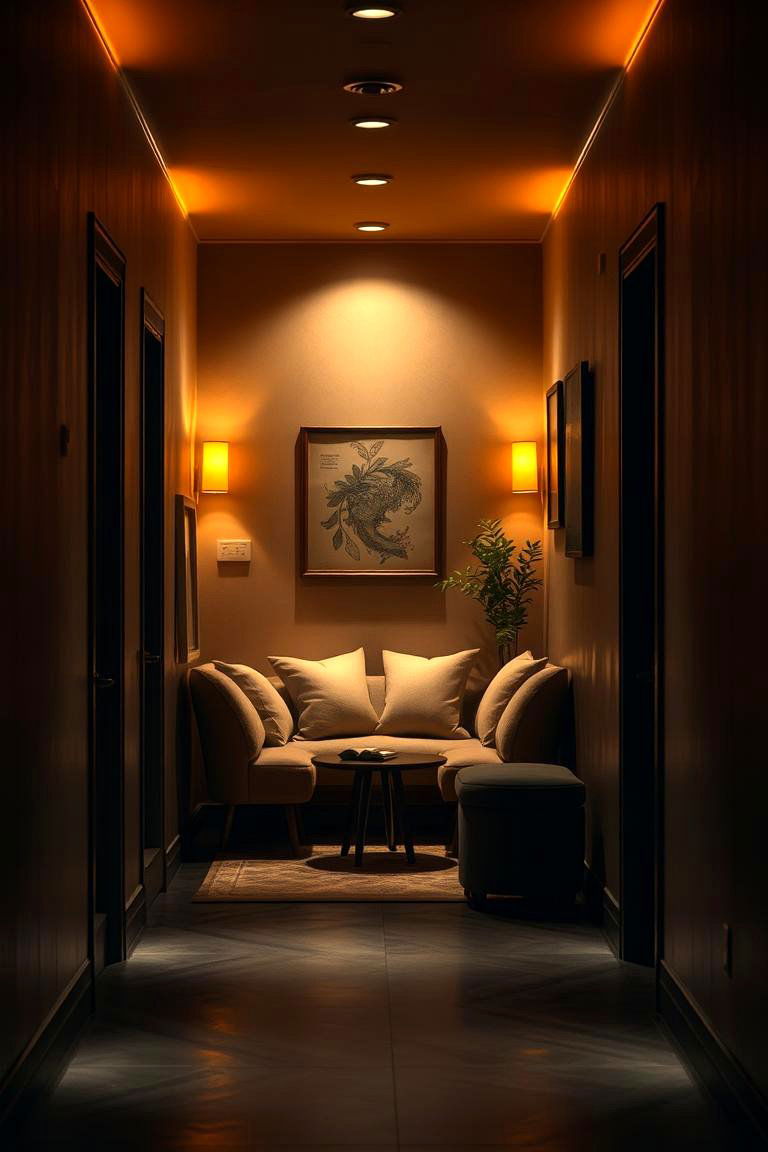 Cozy Reading Nook - 24 Dark Hallway Ideas