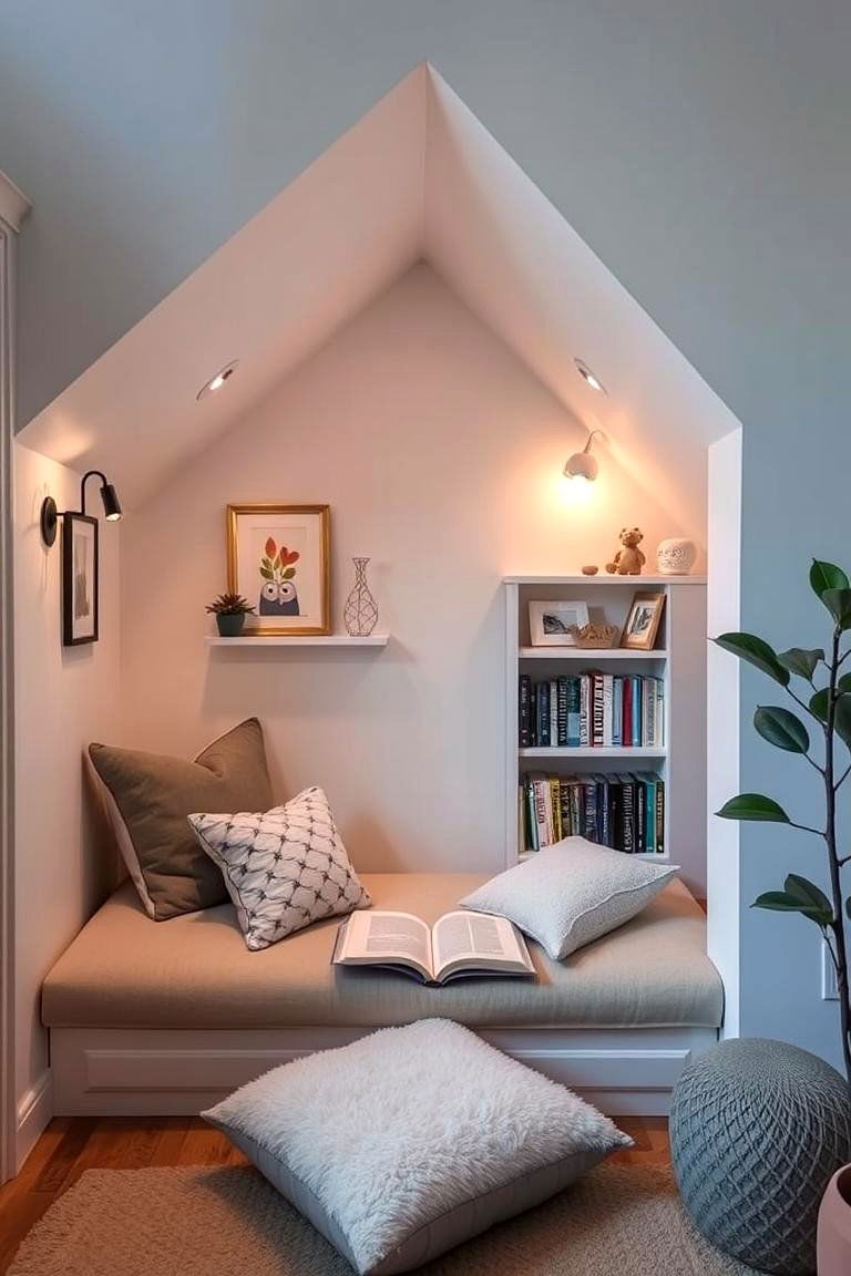 Cozy Reading Nook - 24 Girl Room Ideas for 10-year-olds