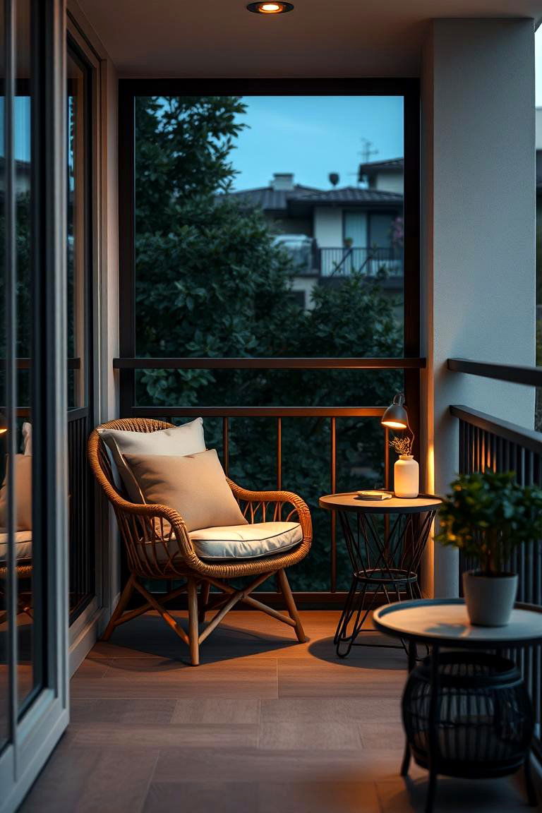 Cozy Reading Nook - 24 Large Balcony Ideas
