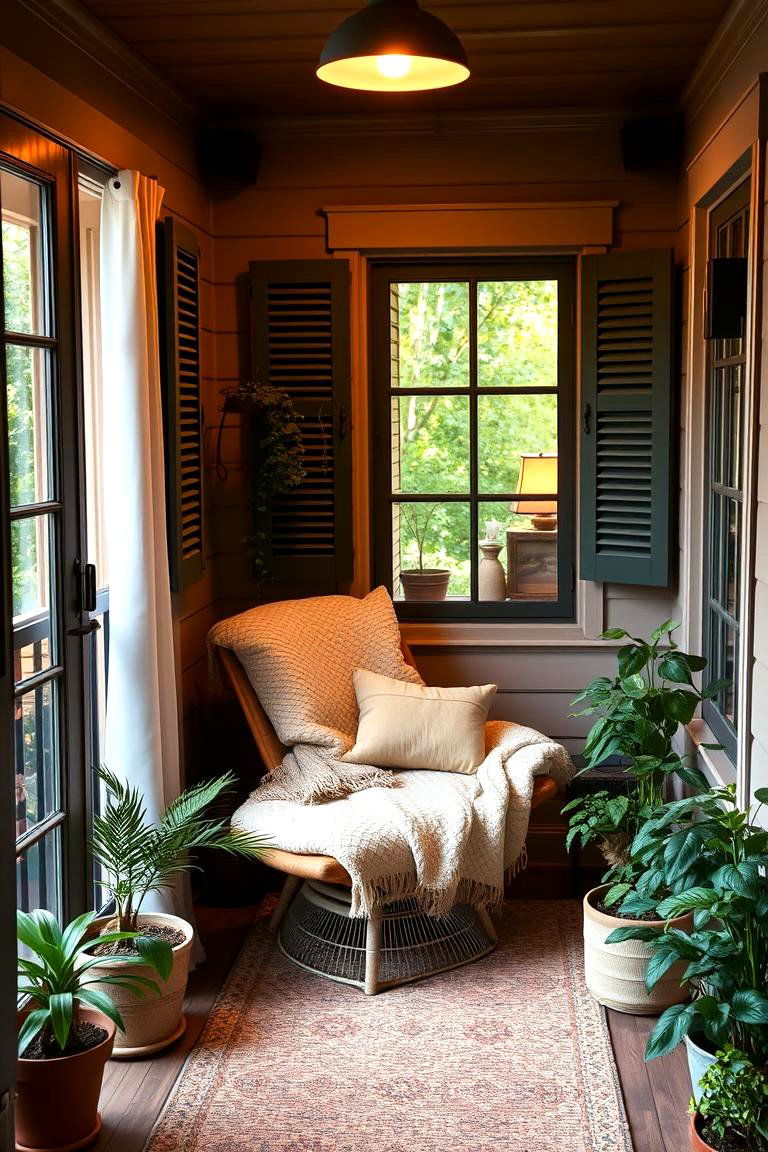 Cozy Reading Nook - 24 Second Story Balcony Ideas
