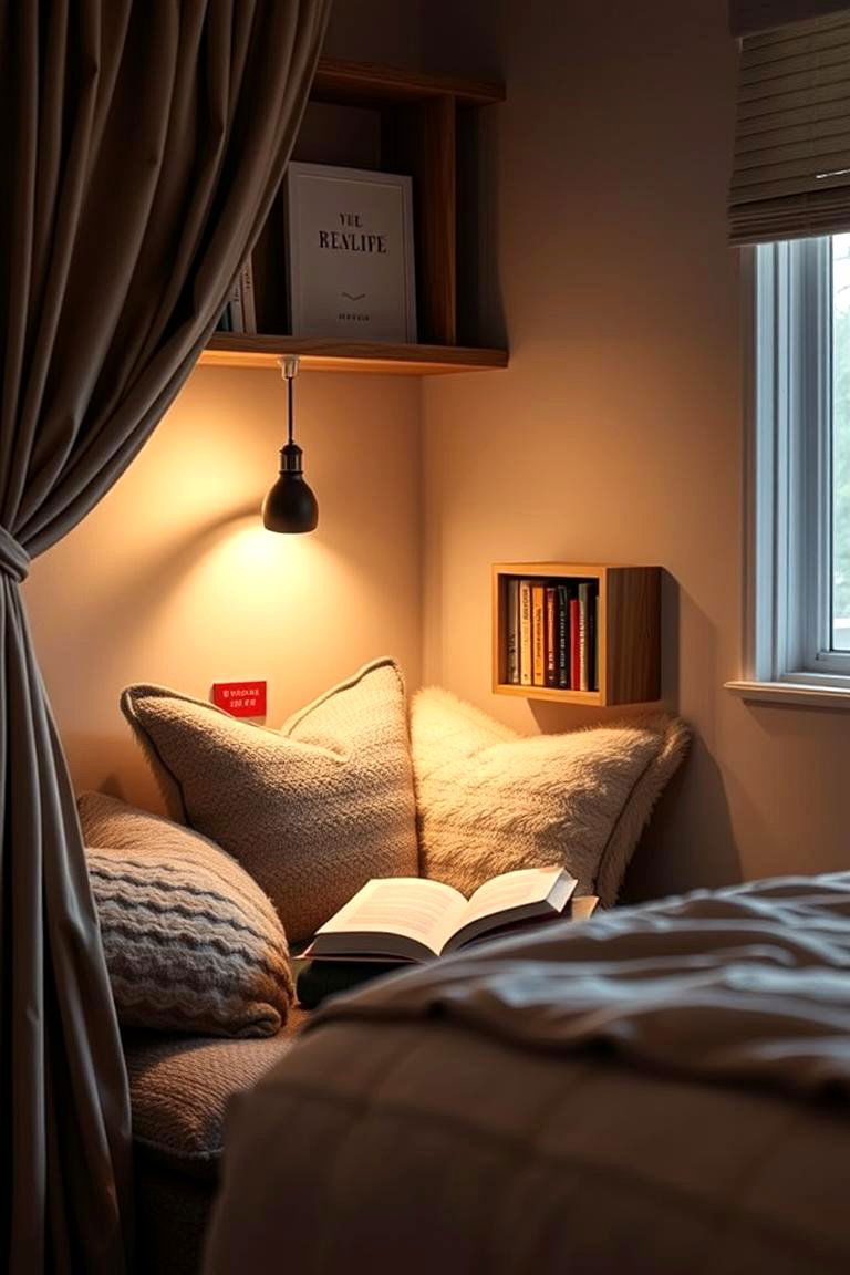 Cozy Reading Nook - 24 Teen Girl Bedroom Ideas