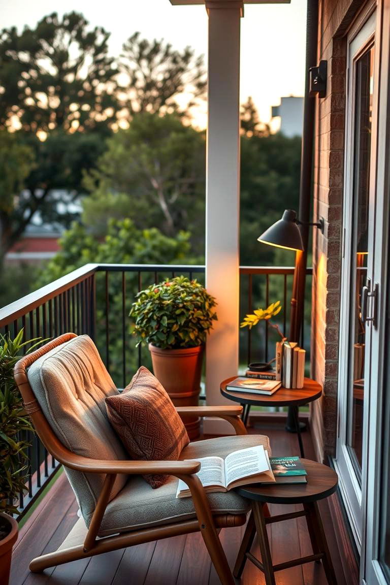 Cozy Reading Nook - 24 Terrace Design Ideas