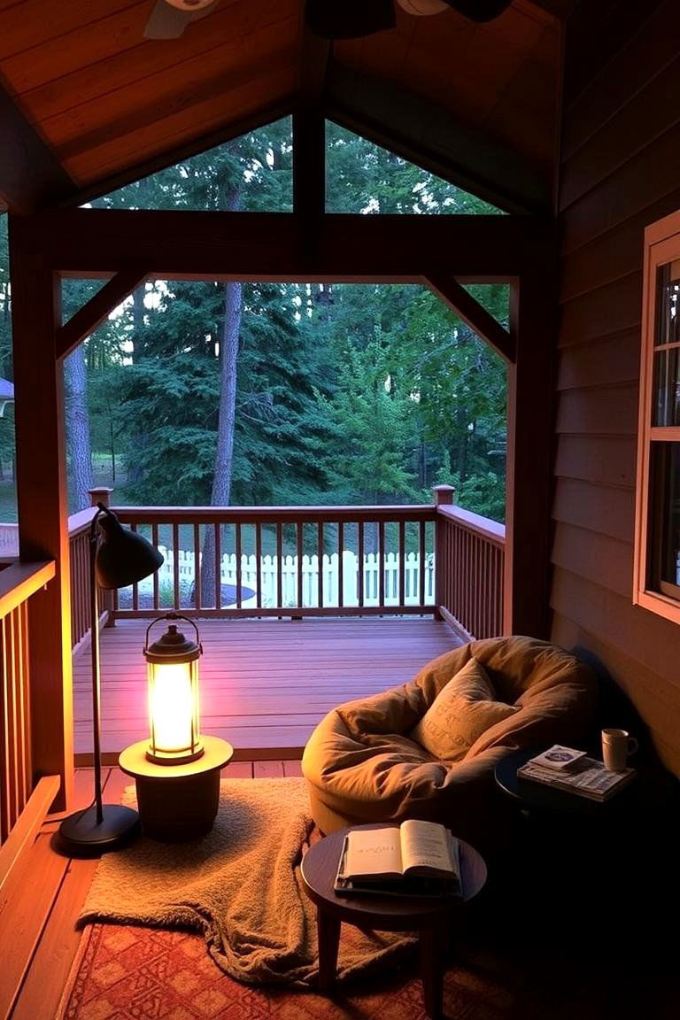 Cozy Reading Nook - 24 Under Deck Ideas