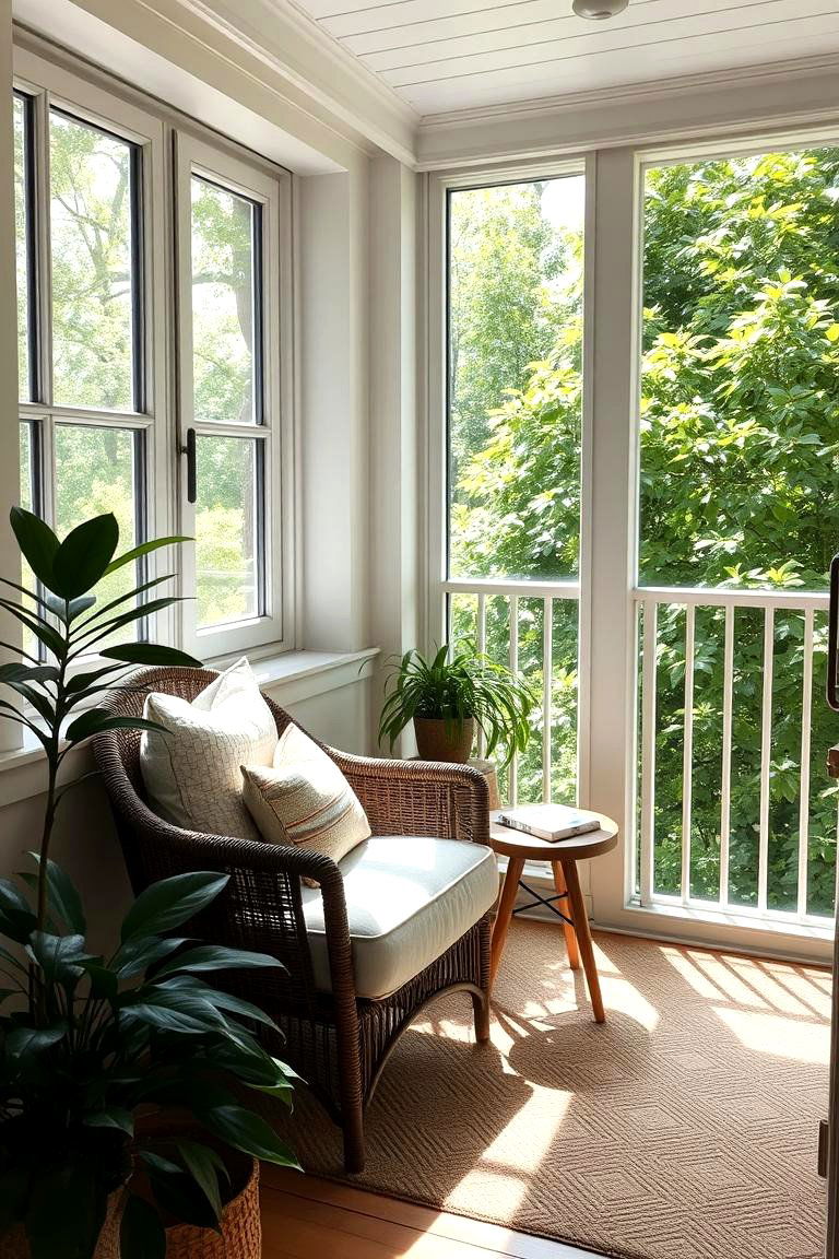 Cozy Reading Nook - 24 Balcony Ideas