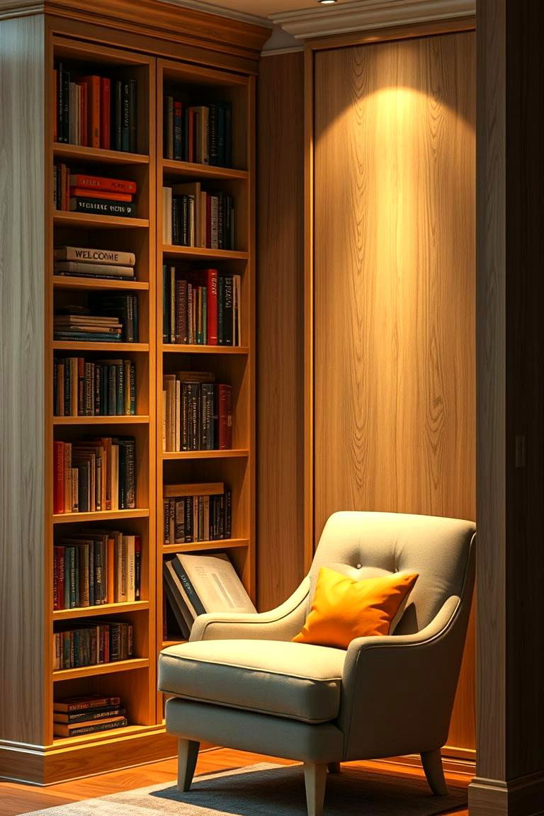 Cozy Reading Nook Integration - 24 Bookshelf Decor Ideas