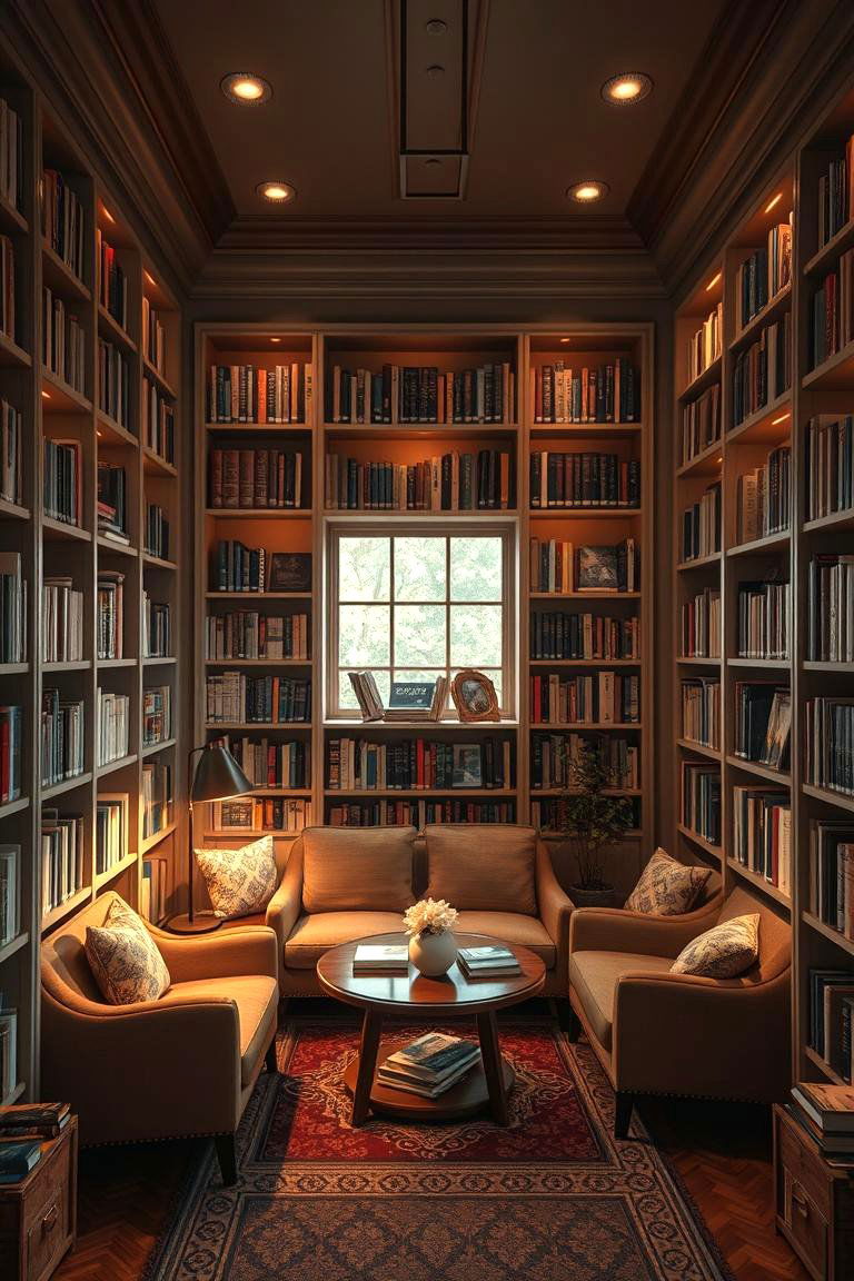 Cozy Reading Nook Library - 24 bonus room ideas