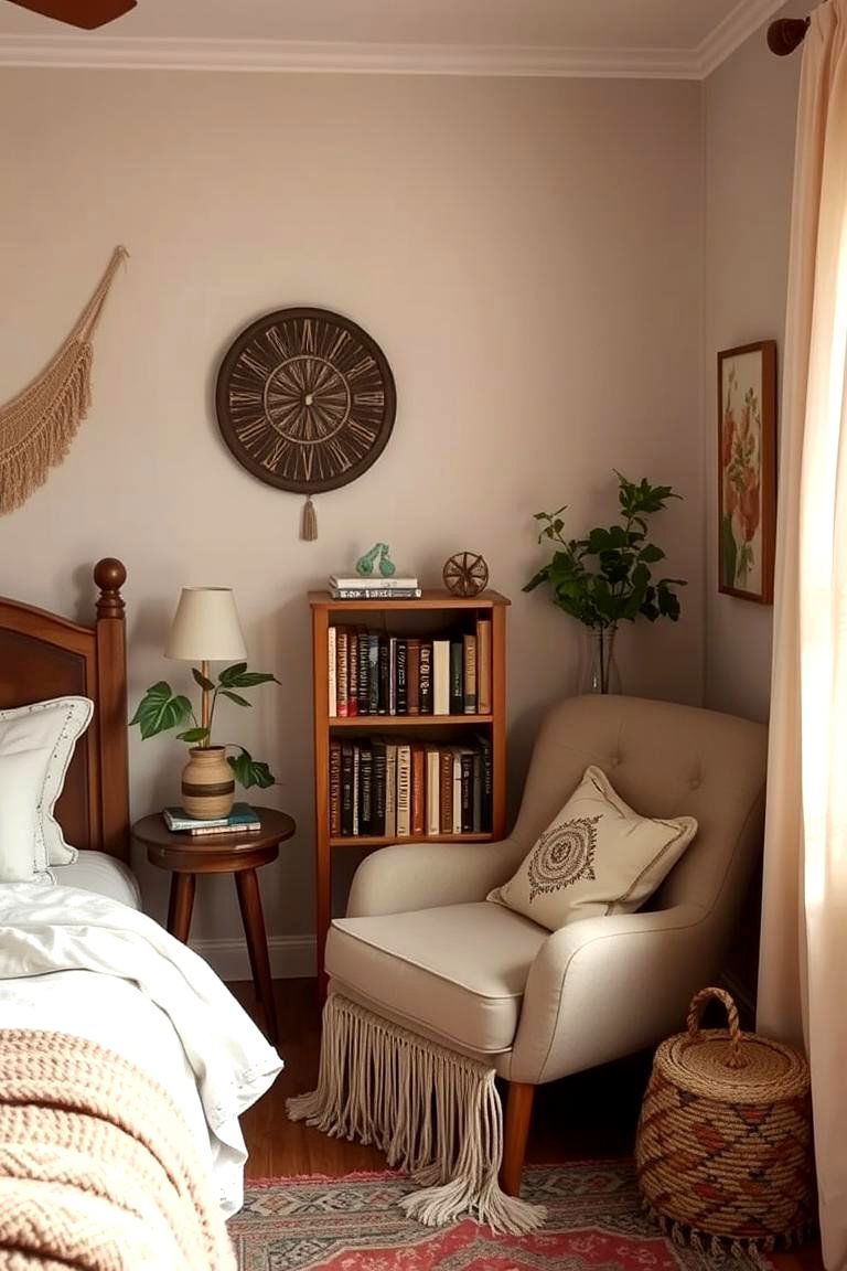 Cozy Reading Nook Retreat - 24 Green Boho Bedroom Ideas