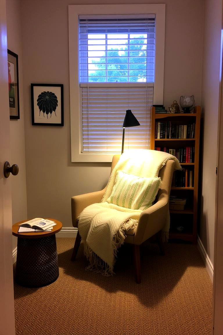 Cozy Reading Nook - 24 Bachelor Room Ideas