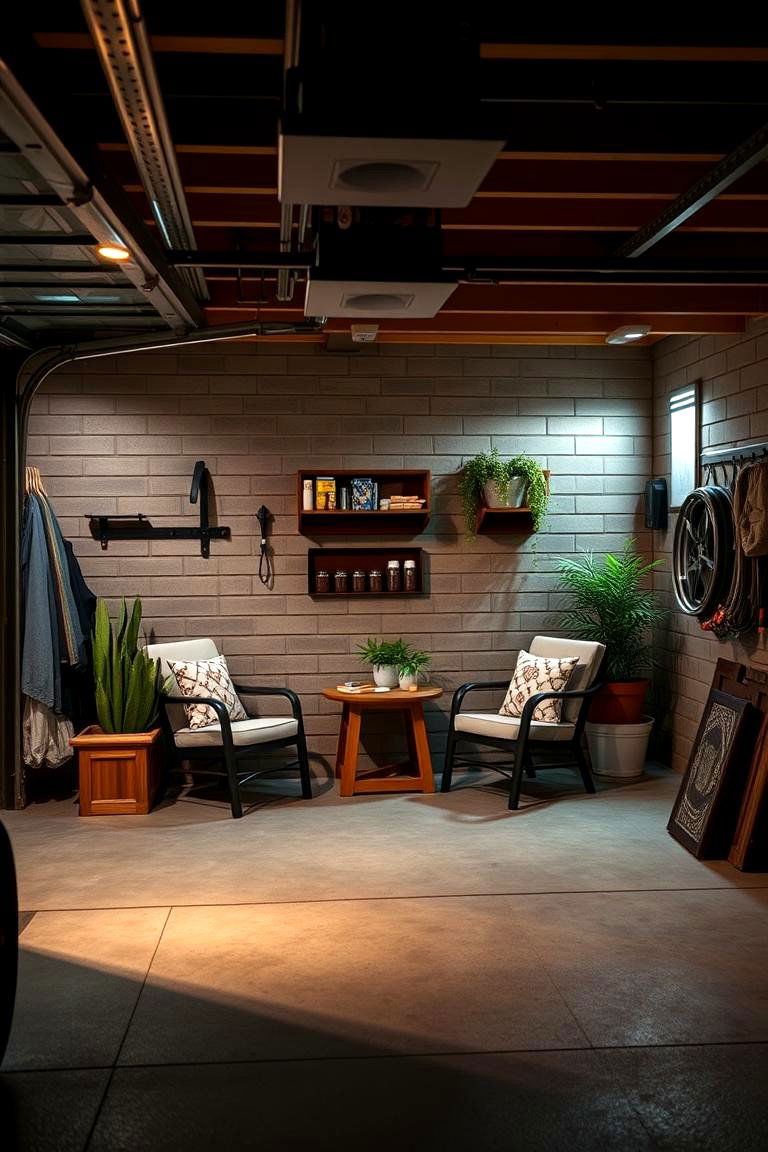 Cozy Seating Nooks - 24 Garage Decor Ideas