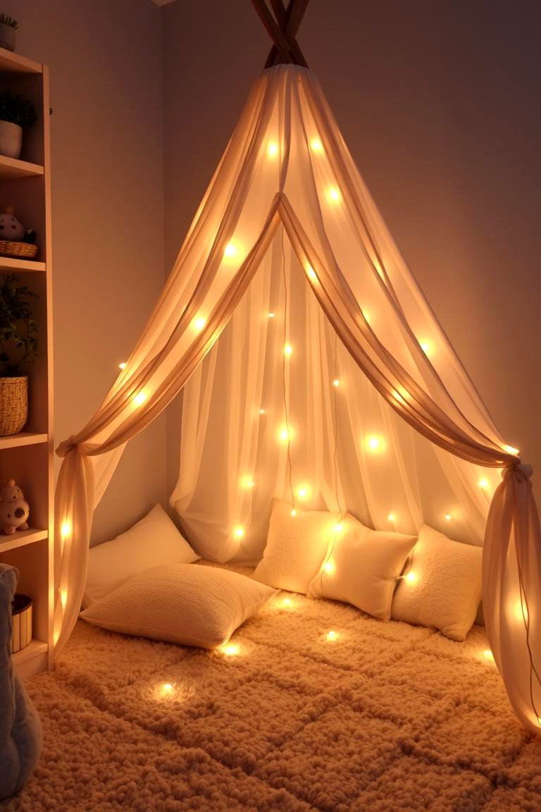 Cozy Tent or Canopy - 24 Sensory Room Ideas