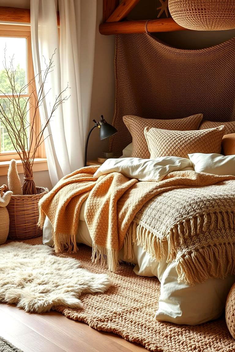 Cozy Textile Layers - 24 Dreamy Bedroom Design Ideas