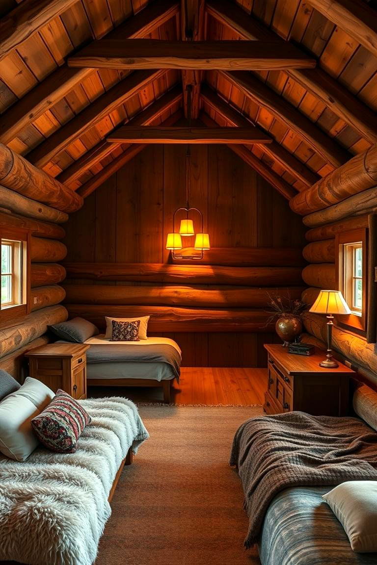 Cozy Timber Sanctuary - 24 Cabin Bedroom Ideas