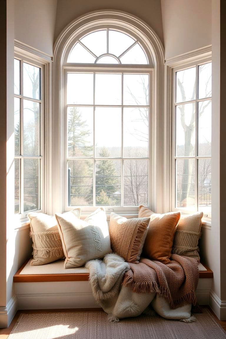 Cozy Window Alcove Nook - 24 Bed Nook Ideas