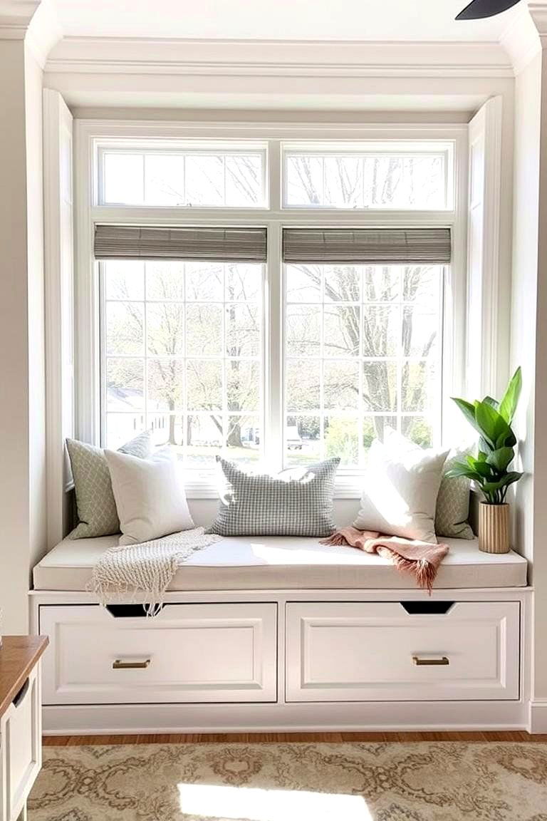 Cozy Window Seat Retreat - 24 Living Room Nook Ideas