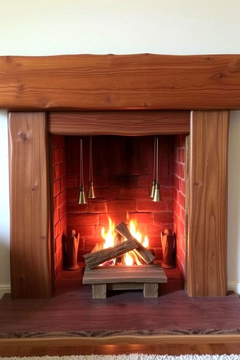 Cozy Wood Hearth - 24 Fireplace Hearth Ideas
