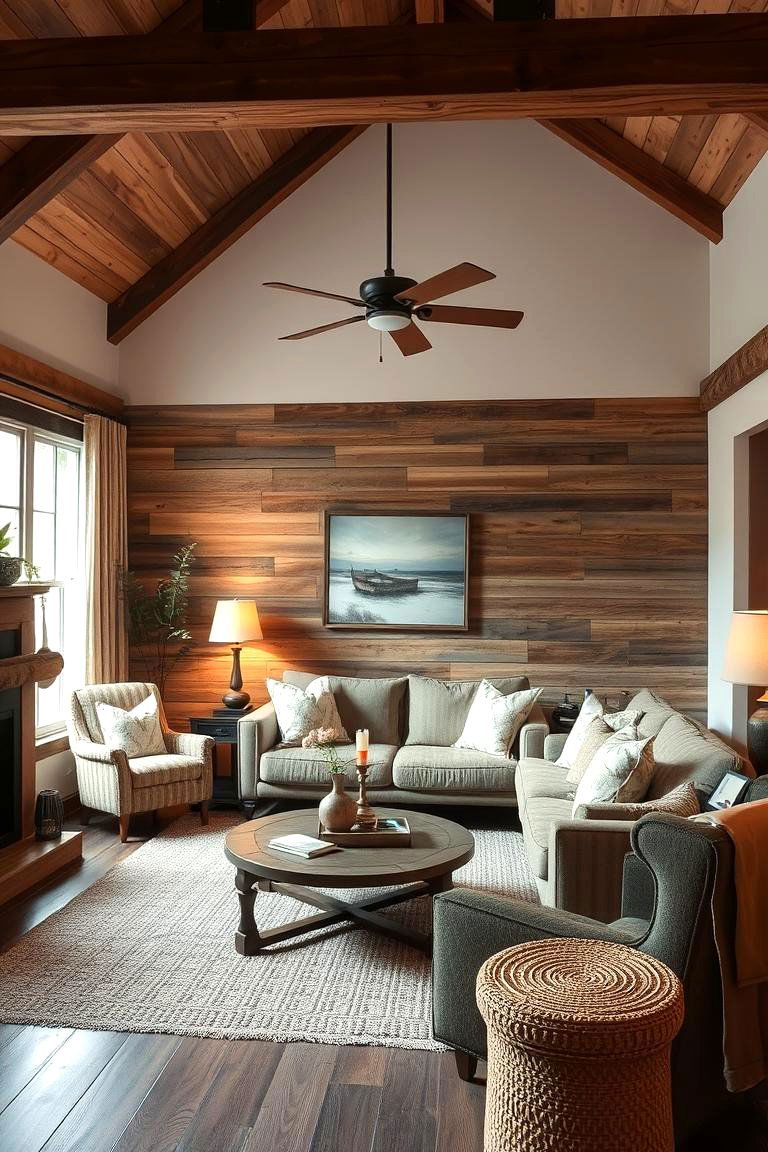 Cozy Wooden Accents - 24 Rustic Interior Design Ideas