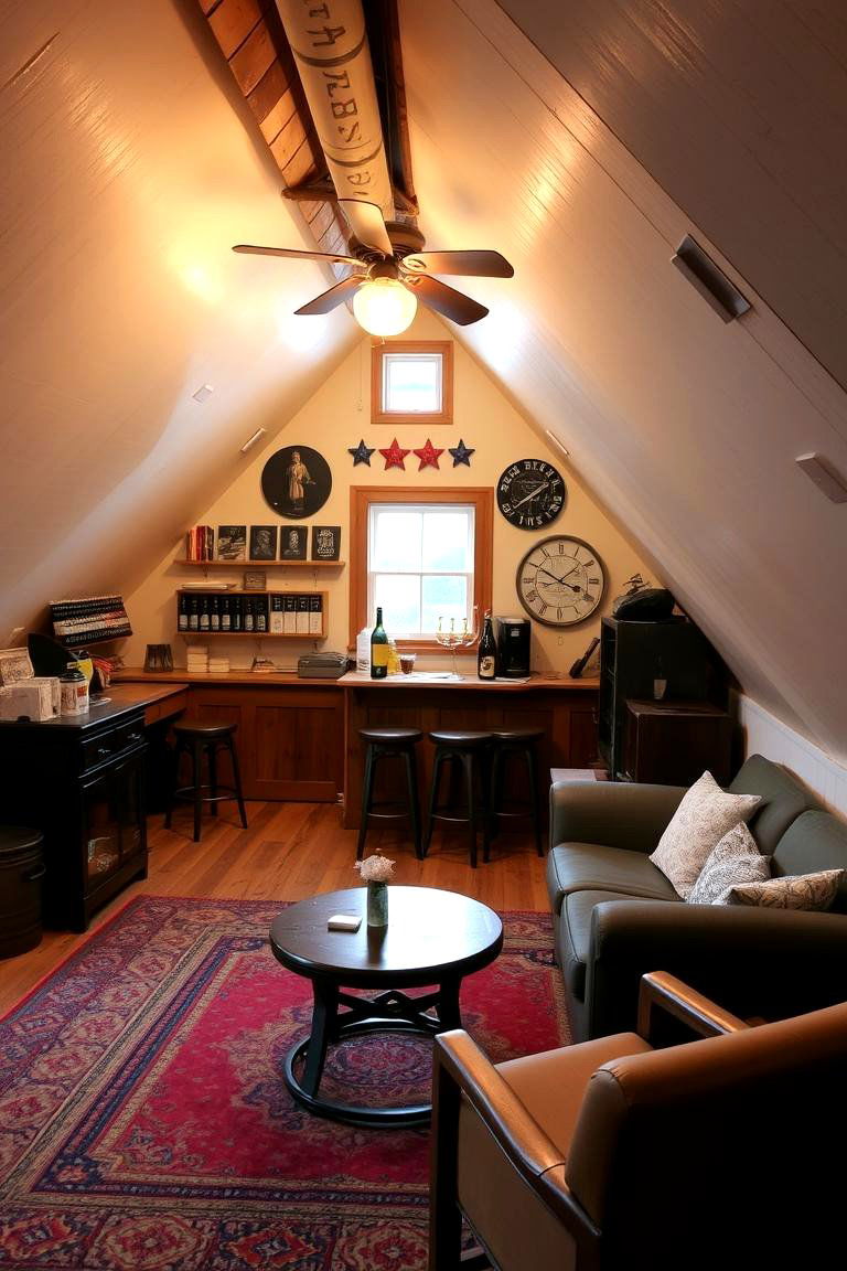 Craft Beer Tasting Room - 24 attic room ideas