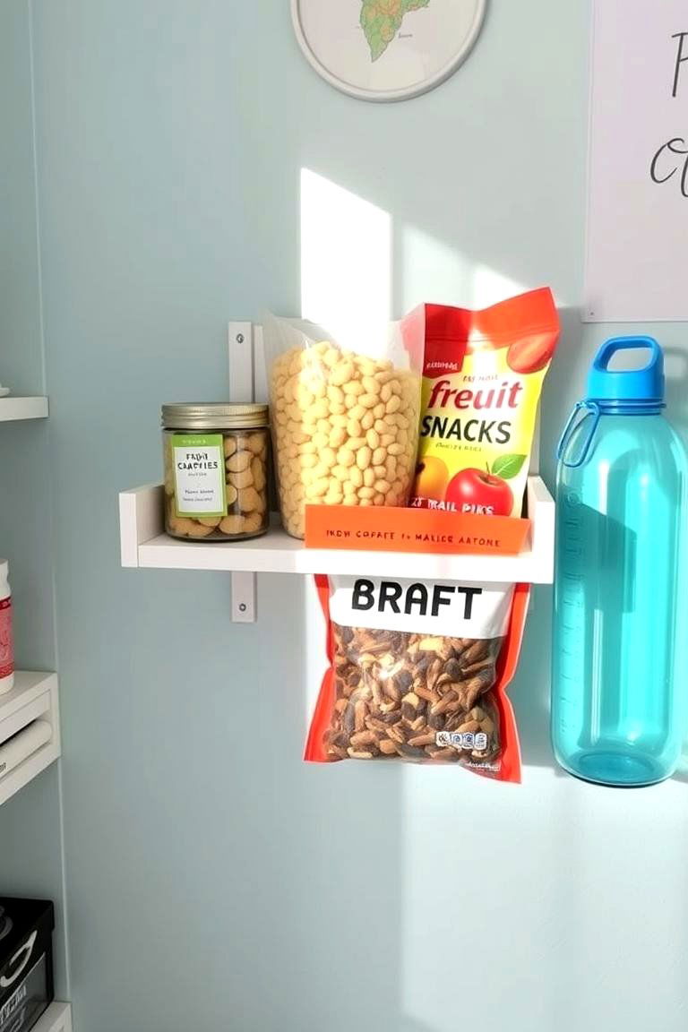 Crafting Corner Snack Bar - 24 Mini Bar Ideas