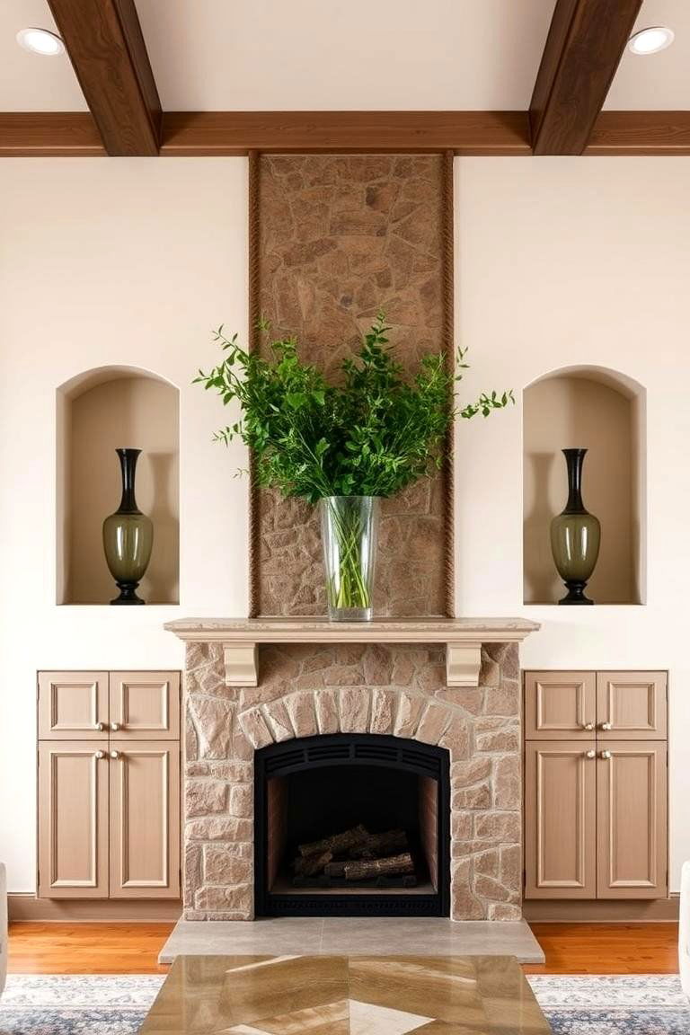 Crafting a Decorative Fireplace Surround - 24 Wall Niche Ideas