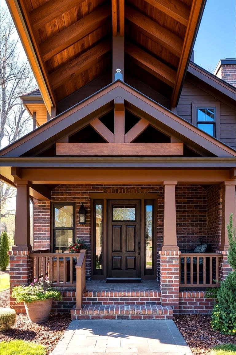 Craftsman Inspired Details - 24 1980s House Exterior Ideas