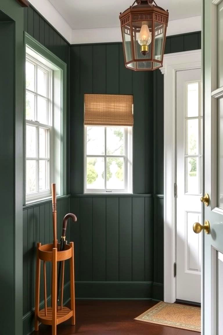 Craftsman Style Wainscoting - 24 Wainscoting Entryway Ideas
