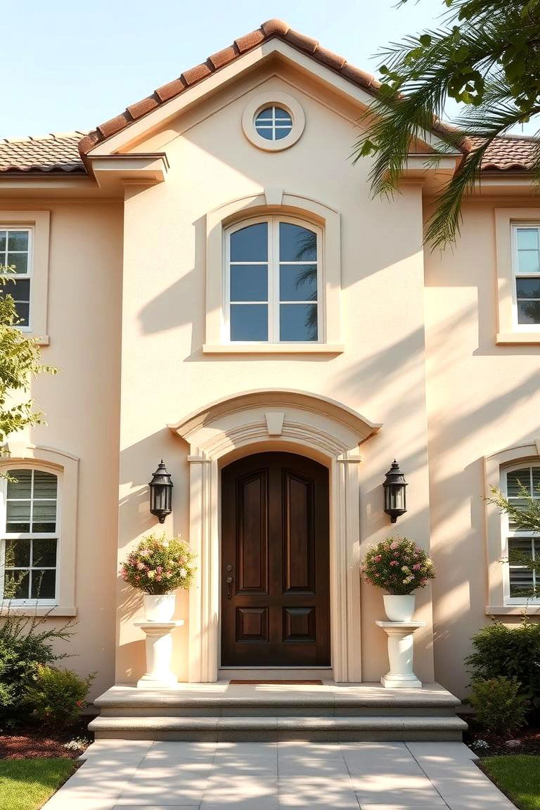 Creamy Beige - 24 Stucco Colors for Home Exteriors