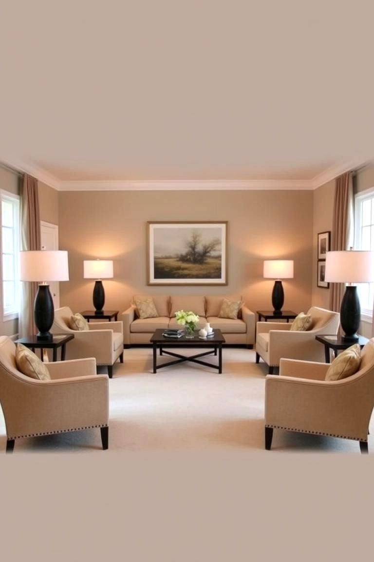 Create Symmetry - 24 Long Living Room Ideas