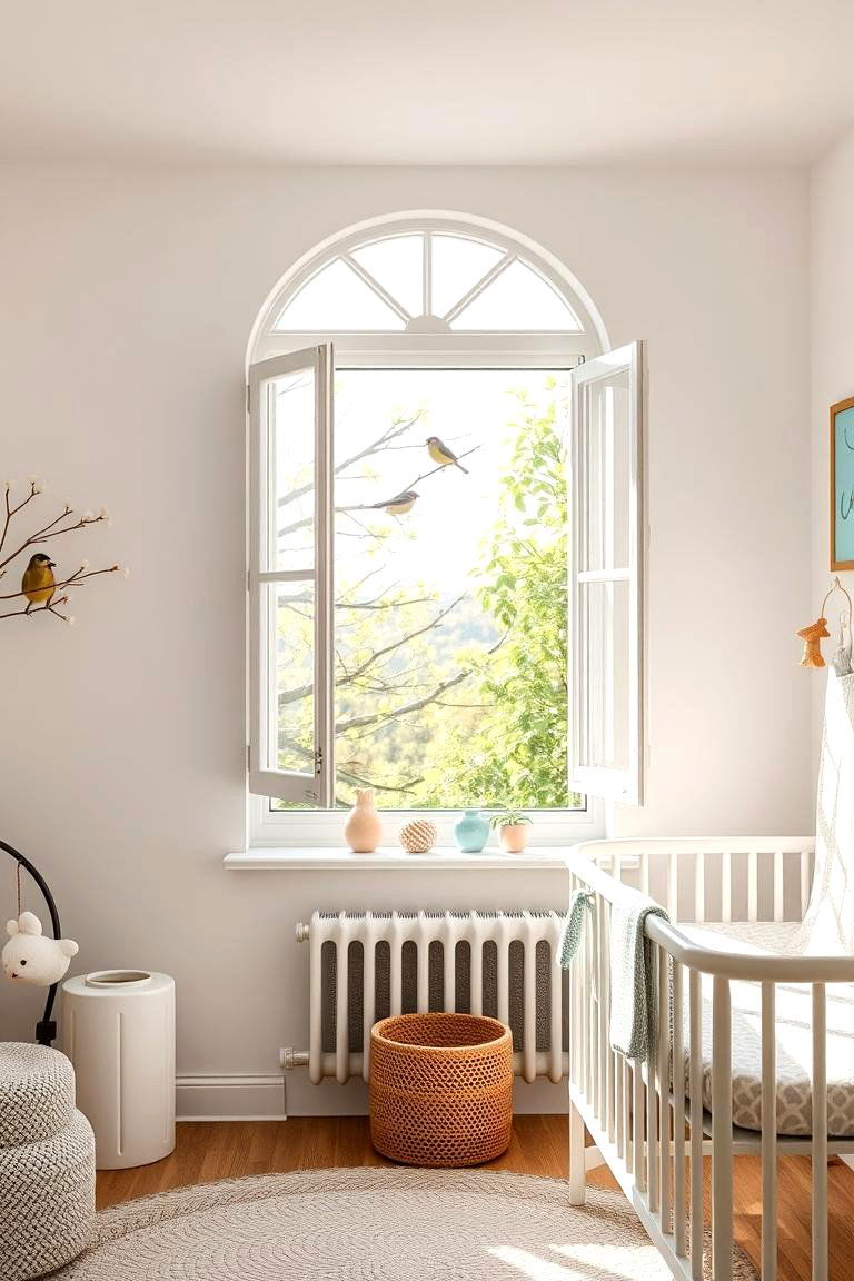 Create a Calming Natural Soundscape - 24 Green Nursery Ideas
