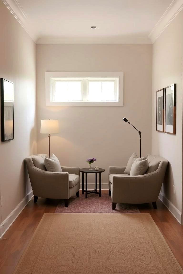 Create a Conversation Nook - 24 Long Living Room Ideas