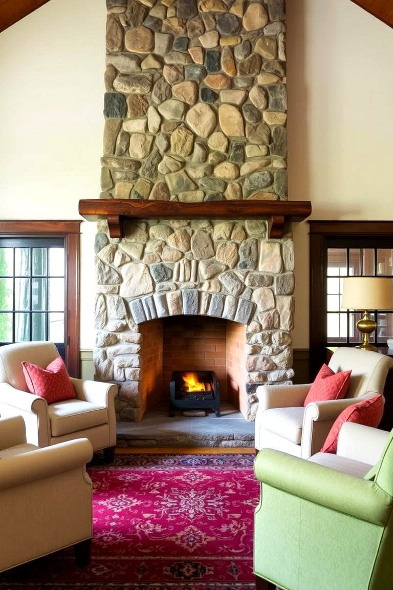 Create a Cozy Fireplace Focal Point - 24 Southwestern Living Room Ideas
