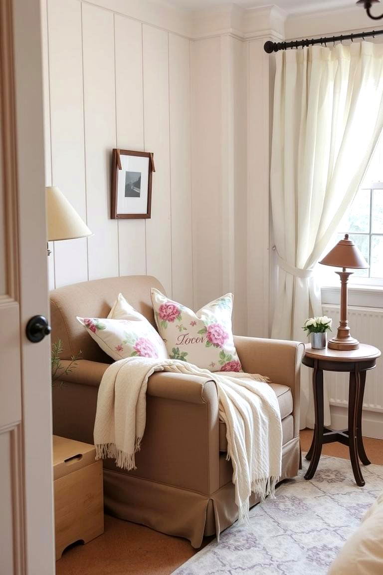 Create a Cozy Reading Nook - 24 Shabby Chic Bedroom Ideas