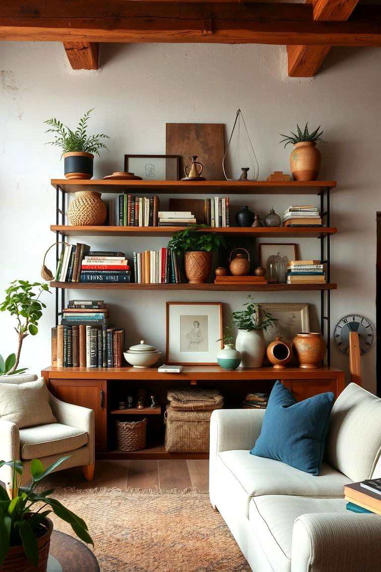 Create a Cozy Reading Nook - 24 Small Rustic Living Room Ideas