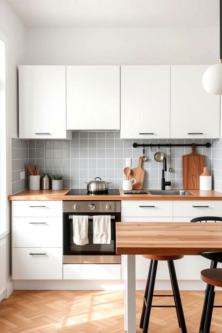 Create a Dedicated Coffee Station - 24 Scandinavian Kitchen Ideas