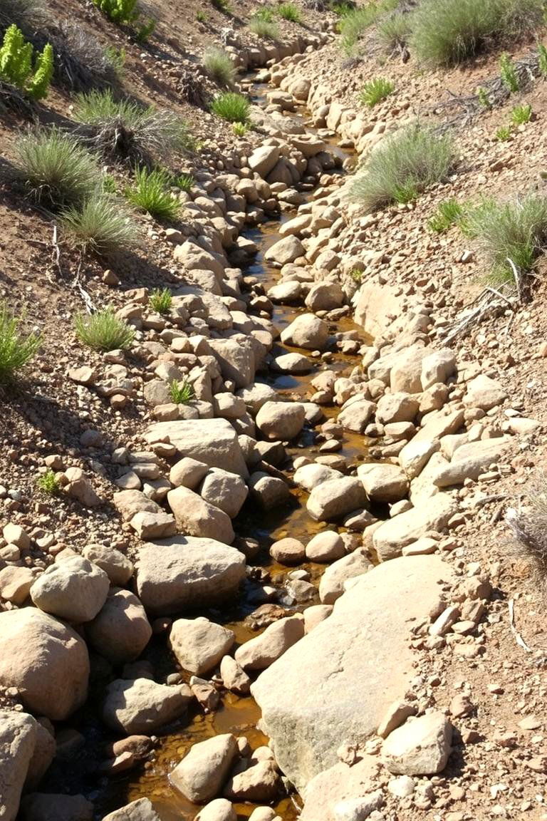 Create a Dry Stream Bed - 24 Xeriscape Ideas