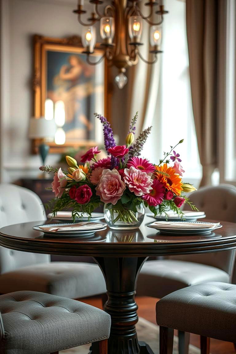 Create a Focal Point - 24 Small Dining Room Ideas