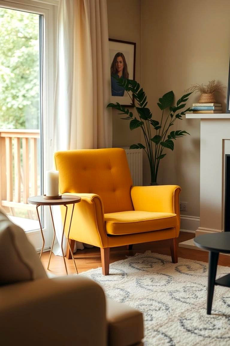 Create a Focal Point with an Entertainment Center - 24 Simple Living Room Ideas