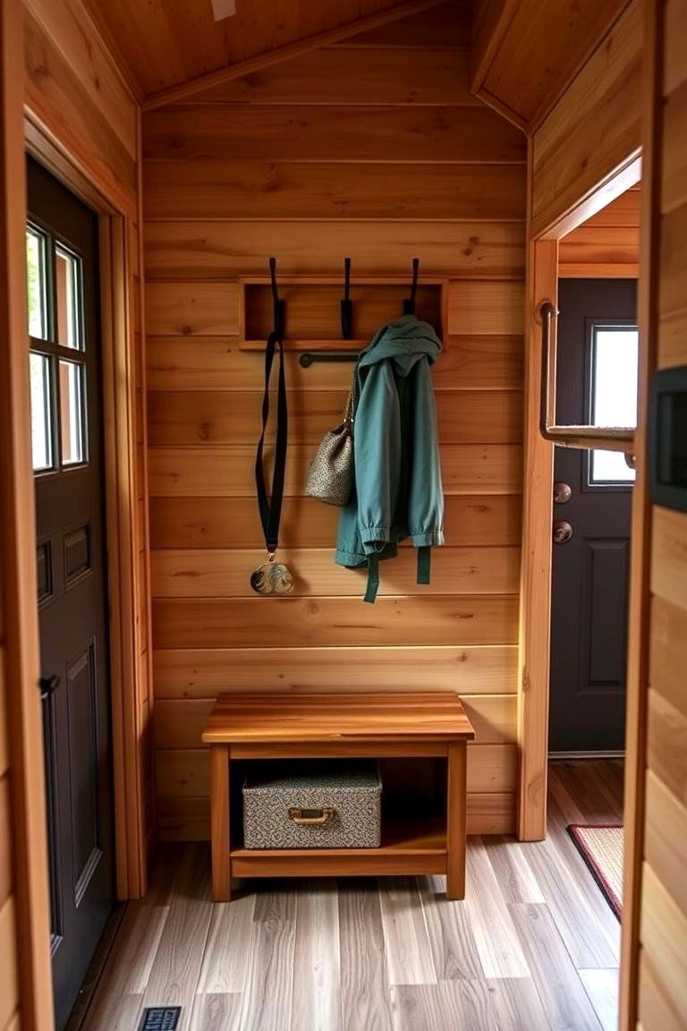Create a Functional Entryway - 24 One Room Cabin Interior Design Ideas