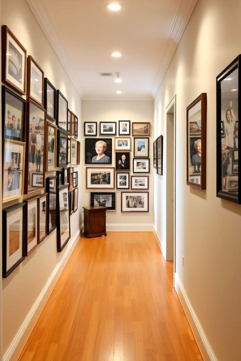 Create a Gallery Wall - 24 Hallway Ideas