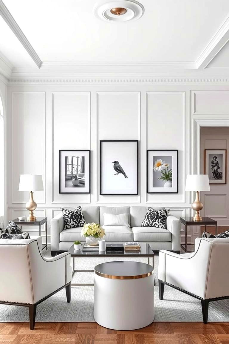 Create a Grey and White Living Room for Timeless Elegance - 24 Grey Living Room Ideas