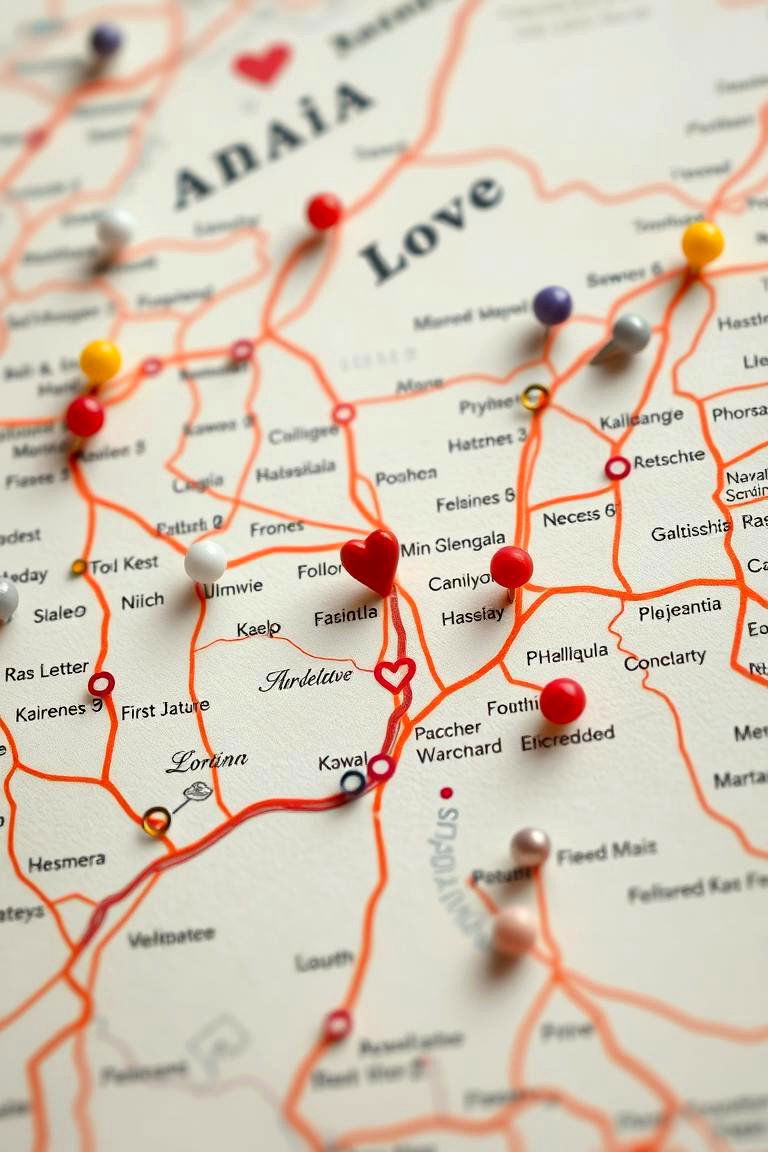 Create a Love Map - 27 10 Year Wedding Anniversary Ideas