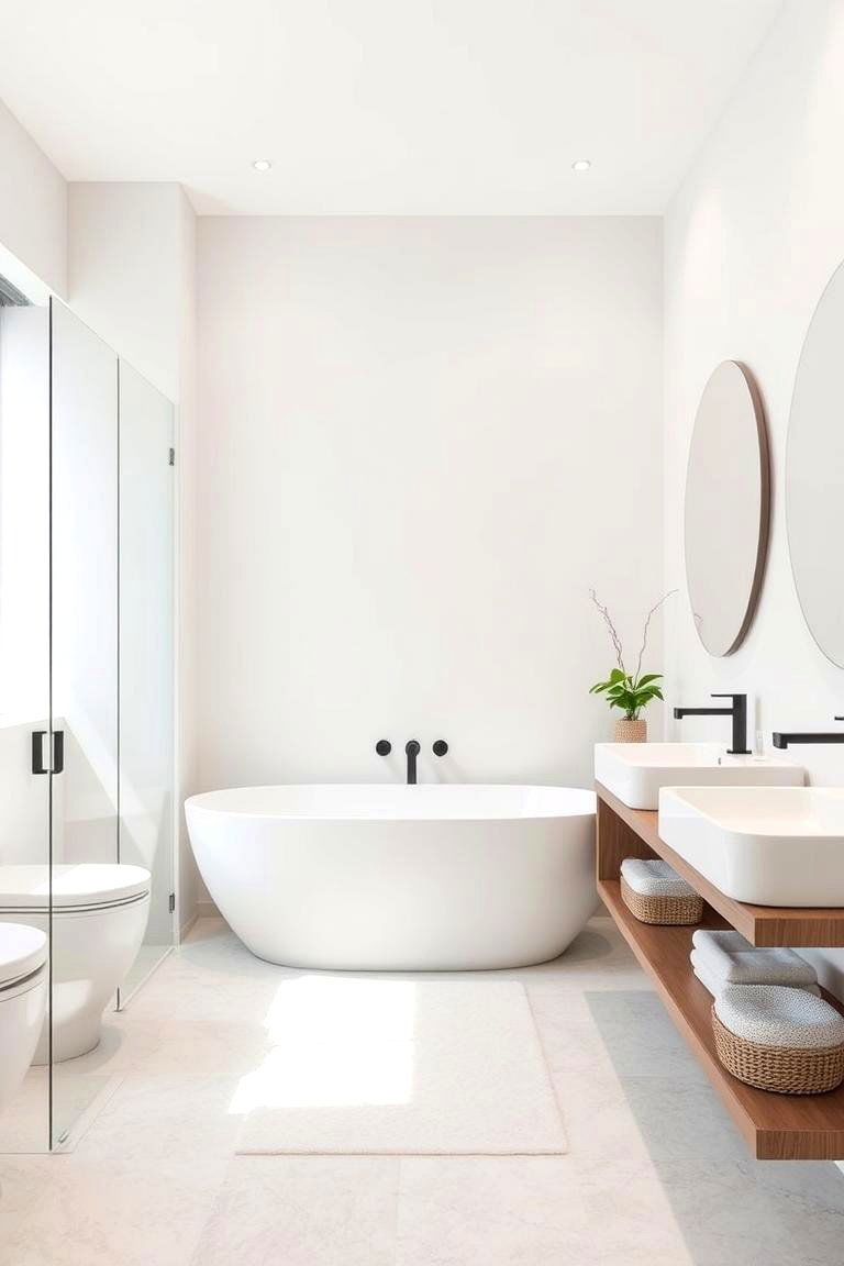 Create a Minimalist Bathroom Design - 24 Bathroom Remodel Ideas