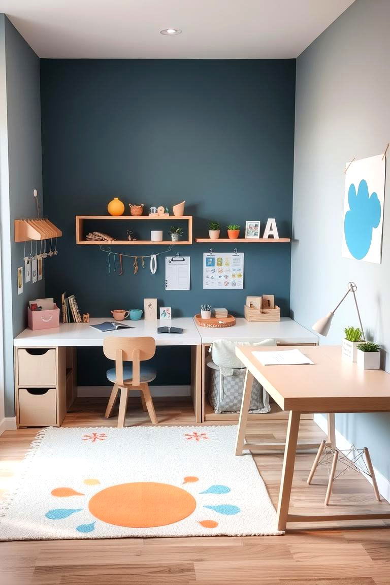 Create a Multi Functional Play Area - 24 Kids Room Ideas