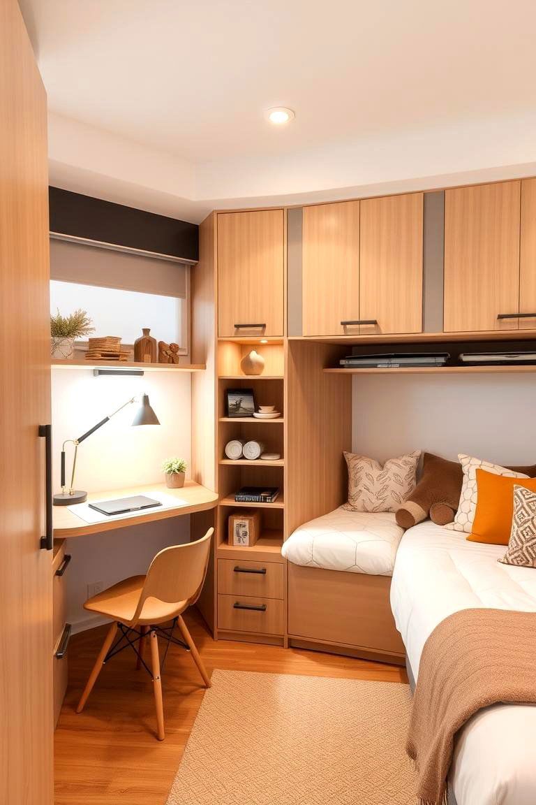 Create a Multi Functional Space - 24 Cozy Bedroom Ideas